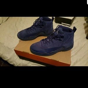 Royal blue Jordan 12's